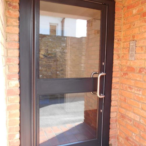 Aluminium Door with Extended Frame