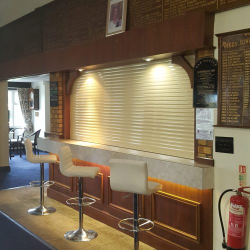 Aluminium servery shutters 2